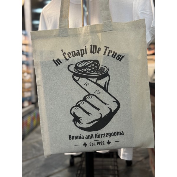 Tote Bags In Cevapi We Trust - CKR001
