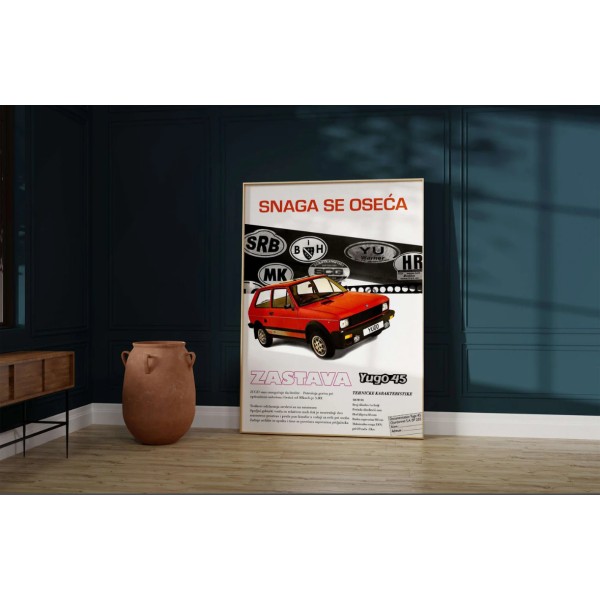 Fine Art Poster - Yugo