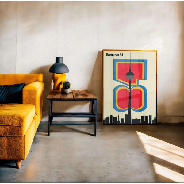 Fine Art Poster - Sarajevo 84